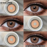 1Pair Fashion Colored Contact Lenses for Eyes Big Blue Eye Lens Natural Yearly Cosmetics Beauty Women Men Pupils