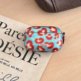 Blue Transparent Red Love Heart Cover Case For Airpods Pro 2nd Fashion Lovely Soft Earphone Fundas for Apple Airpods 1 2 3 4 Pro