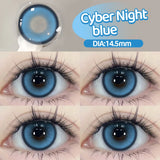 2pcs/pair Cyber Series Halloween Colored Contact Lenses for Makeup Eyes Big Pupils Red Contact Lenses Brown Lens Myopia