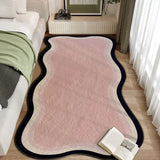 INS Bedside Carpet Floor Mats Soft Rugs Home Entrance Carpet Bedroom Toilet Bathroom Door Absorbent Non-Slip Foot Pad