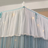 Romantic Double Layer Mosquito Net Without Frame Palace Bed Curtain Tent Lace Princess Style Girl Bed Room Decoration