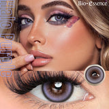 Contact Lenses 2PCS Colored Contact Lenses Cosplay Red Lenses 1Year Fashion Color Beauty Lenses Party Cute Eye Lens