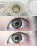 Caramelized Oak1 Pair Contact Lenses Contact Lenses Annual Oil Contacts Colorful Contact Lens for Os Eyes