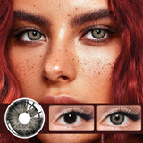 1 Pair Colored Contact Lenses Natural Look Brown Eye Lenses Gray Contact Blue Lenses Fast Delivery Green Eye Lenses