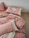 Ikeehome  Waed Pure Cotton Floral d Small ids Bedding Set Quilt Cover eet Tee Or Four Piece Set Bedding Accories