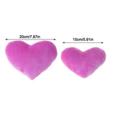 Heart Soft Plush Pillow Plush Toys Kawaii Lovely Gift for Birthday Home Decorative Valentines Day Decorative Soft Stuffed Pillow