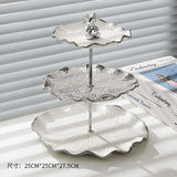 Ceramic Cake Stand Afternoon Tea Dessert Bread Stands Fruit Tray Snack Storage Rack Display Home Tools