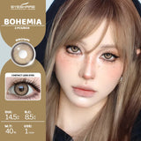 1 Pair Brown Color Contact Lenses for Eyes Big Eyes Natural Lenses Beautiful Pupils Cosmetics Gray Lens Color Women