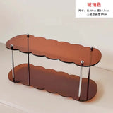 2-3 Layer Acrylic Display Stand Cup Rack Countertop Organizer Rack Restaurant Side Cabinet Organizer Rack Perfume Display Racks