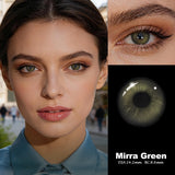 14.5mm Colored Contact Lenses 6 Months Use Soft Gradient Brown Eyes Contacts Daily Makeup Eyewear