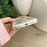 Cute Girl Funda Cartoon Anti-fall Laser Glitter Phone Case for Iphone 14 15 16 16pro 16promax 17 17pro 17promax Shockproof Cover