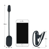 620nm Red Clip-On Book Light Rechargeable Portable Reading Light No Blue Light Eye Care for Bedtime Migraine Relief Night Light