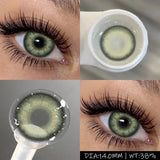 Colored Contact Lenses For Eyes 1pair Natural Eye Color Lens Cosmetic Soft Eye Lenses Beauty Pupils with Lens Case