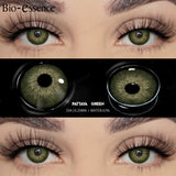 1 Pair Colored Contact Lenses Blue Eye Contact  Fashion Blue Lenses Green Lenses Colored YearlyPupils Fast Shipping