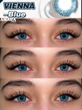 Big Diameter Black Lenses 14.5mm Lenses Colored Contact Lenses for Eyes Big Eye Lenses Natural Look Brown Lenses