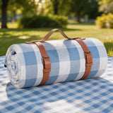 Picnic Blanket Extra Large Waterproof and Foldable Beach Blanket 3-Layer Outdoor Blanket for 6 to 8 Adults for Camping Park