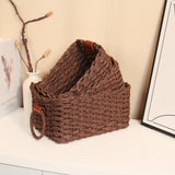 Bohemian Style Storage Basket Cosmetics Storage Basket Storage Basket with Handle Desktop Miscellaneous Storages Baskets