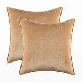 Set of 2 Velvet Throw Pillow Case Cushion Cover 30x50cm 45x45cm 50x50cm 60x60cm Home Decor Cojines Black Green Grey