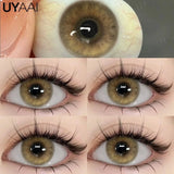 15MM Enlarge Pupils Colored Black Lenses for Eyes Brown Contact Lenses Fast Shipping High Quality Natural Look Lense