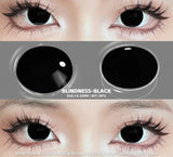 1Pair Halloween Colorful Contact Lenses Anime Cosplay Eye Lenses Multicolored Lens Black Red Mesh White Yearly Contacts