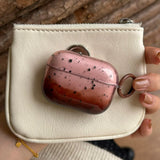 Pink Brown Gradient Transparent Splashing Ink Design Soft Cover Case for Airpods 1/2/3/4 Pro 2nd Fashion Simplicity Style Coque