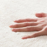 Korean Runner Rug Modern Simple Fluffy Bedside Carpet Fashion Light Luxury Ins Cream Style Home Decoration Sofa Mats Alfombra