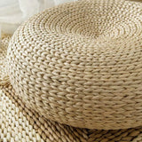 Japanese Style Tatami Mat Straw Weave Home Decoration Mat Straw Pouf Tatami Cushion Hard Texture Handmade