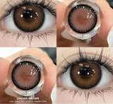 1 Pair Brown Color Series Contact Lenses for Eyes Fashion Natural Lenses High Quality Soft Lens Cosmetics Pupils Yearly