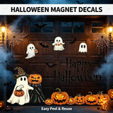 Halloween Garage Door Stickers Car Decals for Family Party Decor Garage Door Vehicle Wall Decorations Easy Application