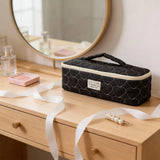 Multi-Functional High Capacity Makeup Storage Bag Protective Hair Dryer & Curling Iron Case Portable Travel Organizer