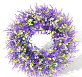 Artificial flowers simulation green plants all over the sky lavender Valentine's Day simulation garland home decoration artifici