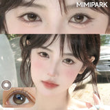 Big Diameter Colored Contacts 2pcs Free Shipping Half Yearly Premium Lenses for Party