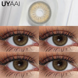 NEW Colored Pupils Makeup Green Contact Lenses Beauty Women Colored Pupils Cosmetic Brown Natural Pupils