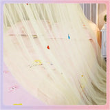 Princess Style round Top Mosquito Net Pink Absorbing Ceiling Student Dormitory Bed Curtain Single Double Freshman Condensation