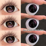 2pcs/Pair Highland Brown Colored Contact Lenses 14.5mm Eye Color Lenses Large Diameter Student of the Year Natural
