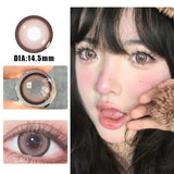 1Pair Contact Lenses for Eye Butterfly Blue Colored Lenses Purple Eye Degree Prescription -0.00 to -8.00  Beauty Pupils