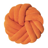 Pillow with Three Strands of Rope Tied To A Ball Circular Sofa Armchair Lazy Seat Cushion Office Cushion Futon Office Cushion