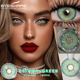 1Pair Color Contact Lenses for Eyes Blue Eye Lenses Natural Gray Pupils for Eyes Green Lenses Yearly Use Eye Contacts