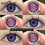 Halloween White Colored Contact Lenses Cosplay Crazy Red Contact Lenses Black Anime Eye Lenses White Beauty Makeup Lens