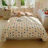 New Style of Light and Fresh Thickened High-weight Milk Fleece Quilt Cover  Autumn and Winter Warm Duvet Covers