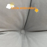 High Quality and Simple Washed Cotton Bedside Cushion for Home Use Large Backrest Bedroom Bed Cushion Waist Protection Pillow