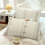 3-piece 100% cotton bedding set Bohemian style duvet cover and 2pcs pillowcases (no padding), suitable for bedroom guest room