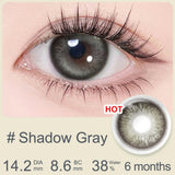 Gray Series Contact Lens For Myopia Friendly To Deep Pupils And For All Skin Tones 14.0~14.5mm 6 Months