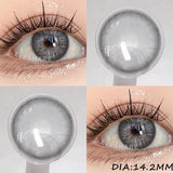 2pcs Blue Natural Color Contact Lenses for Eyes Brown Lenses Colorcon Korean Lenses Yearly Beauty Brown Eye Contacts