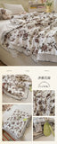 Princess Summer Quilt Washed Cotton Air Conditioner Student Dormi Thin Quilt With Lace Skin-friendly Soft Blanket Home Textiles
