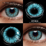 Blue Color Contact Lenses for Eyes Cosplay Yearly Makeup Halloween Beauty Color Contact Lenses Cosplay Anime Accessories
