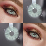 Eye Eyes Color Contacts Colored Contact Lenses Lens Daily Prescription Cosmetics Myopia Natural 2Pcs 12 Months 1 Year