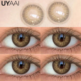 NEW Contact Lenses Beauty Eye Color Lenses Black Lens Fashion Eye Beauty Makeup Lenses Soft and Comfortable Blue Contacts