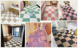 Plush Modular Area Rug Set Thick Anti-Bump Bedroom Bedside Square Crawling Mat Hand Wash Only Room Decor