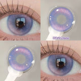 2PCS Halloween Myopia Contact Lenses Cosplay Colored Contact Lenses Prescription Lens Natural Pupils Eye Color Lenses